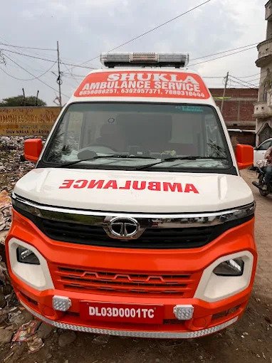 Professional ambulance and patient transport team
